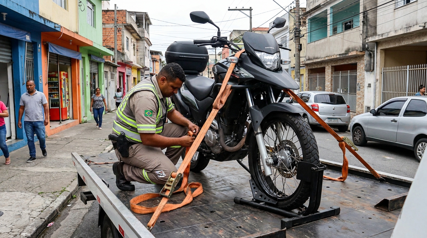 Guincho para Moto em São José dos Pinhais‑PR