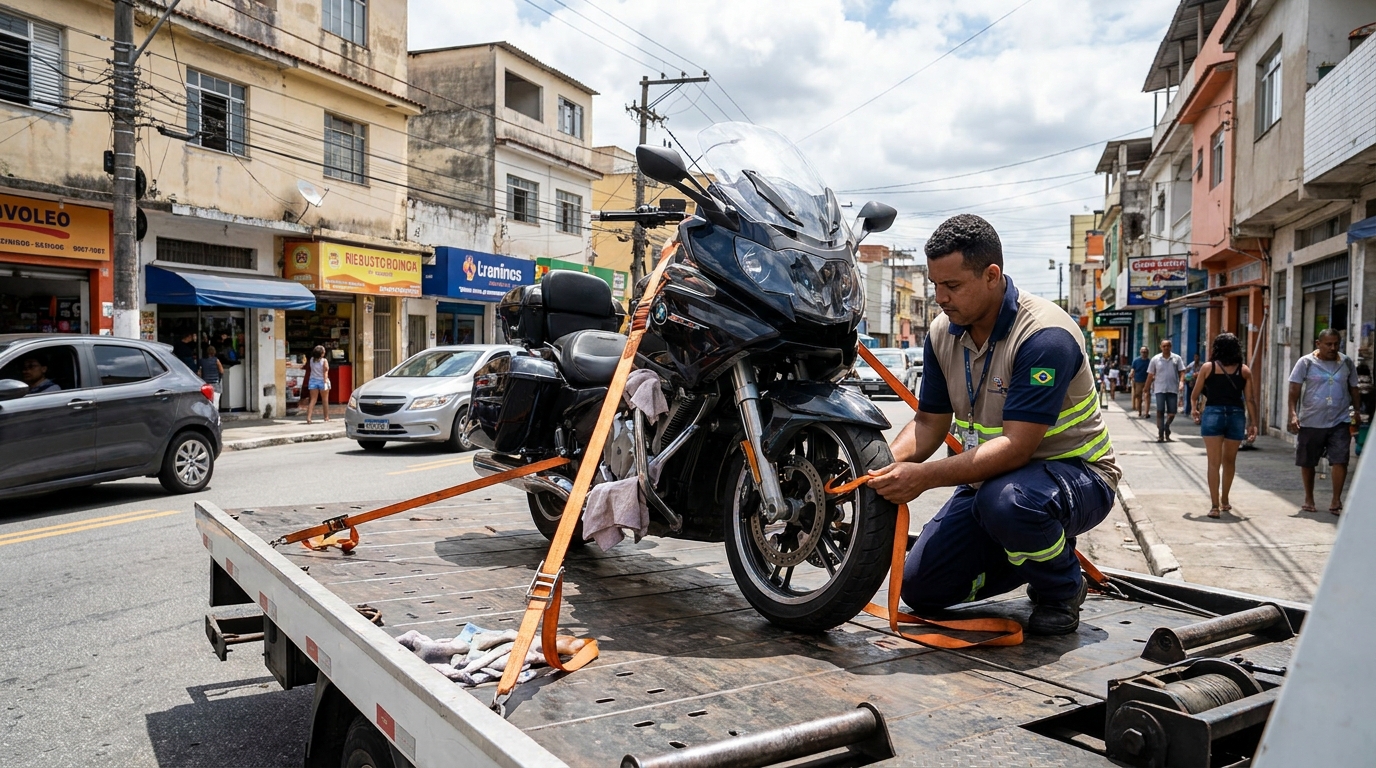 Guincho para Moto em São José dos Pinhais‑PR