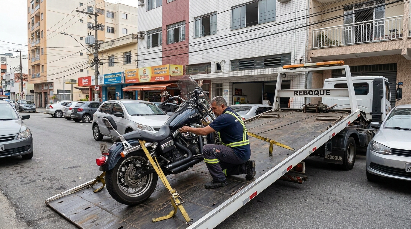 Guincho para Moto em São José dos Pinhais‑PR