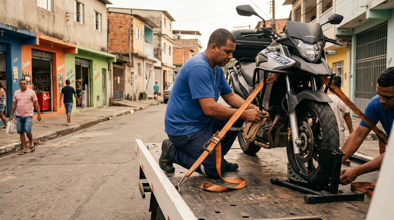 Guincho para Moto em São José dos Pinhais‑PR